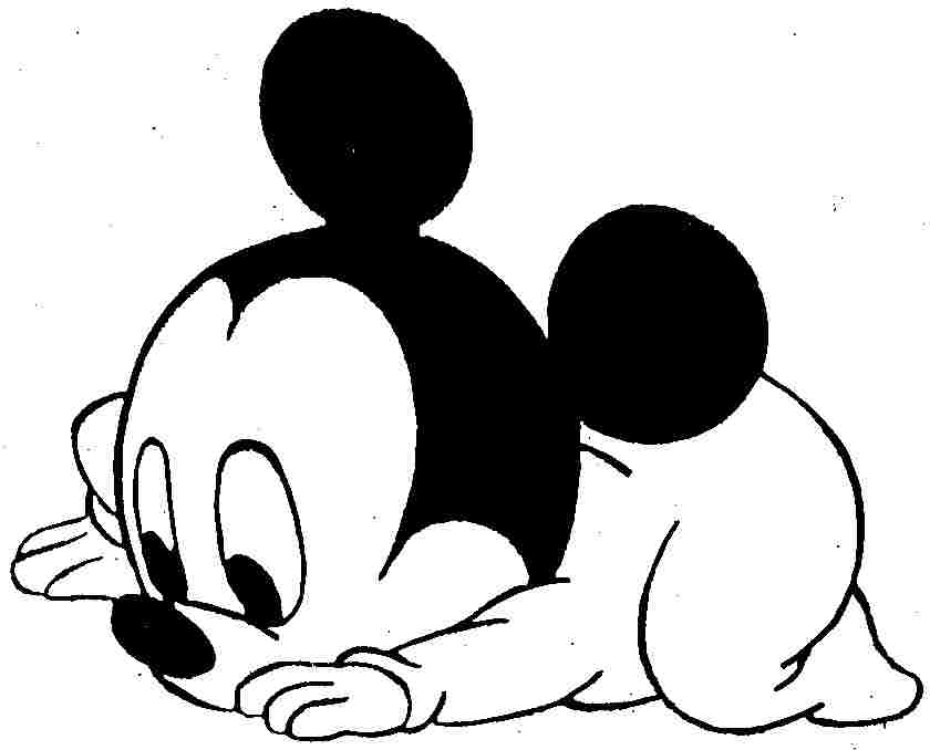 Colouring Pages Cartoon Disney Mickey Mouse Printable Free For ...