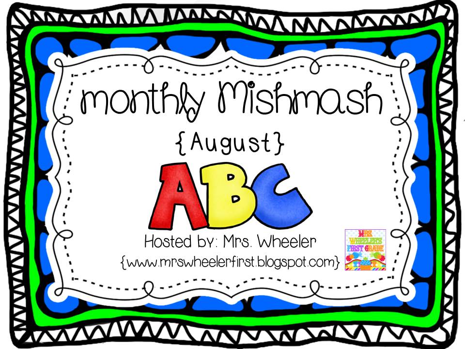 Mrs. Wheeler's First Grade Tidbits: August Mishmash - Cliparts.co