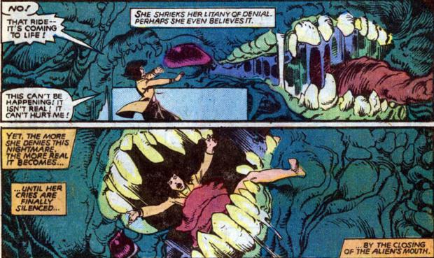 Comic Book Easter Eggs - Chris Claremont Pays Homage to Alien (And ...