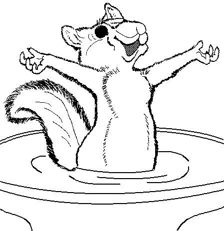 Free Squirrel Clipart, 1 page of Public Domain Clip Art