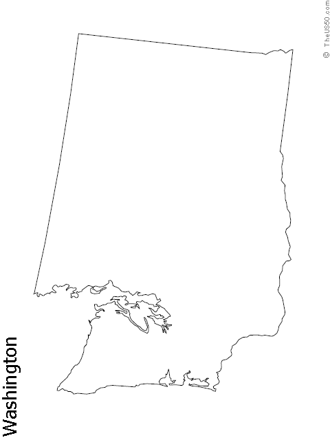 The US50 - A guide to the state of Washington - Geography