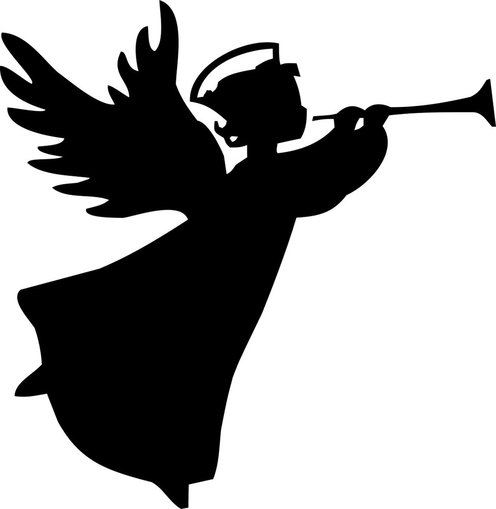 Angel Silhouette Images - Cliparts.co