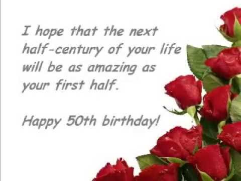 Happy 50th Birthday! - YouTube