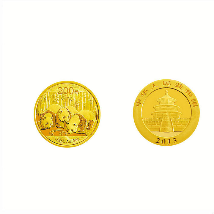 EMS-free-shipping-2013-Panda-1-2-oz-pure-gold-coins-999-crafts-china- ...
