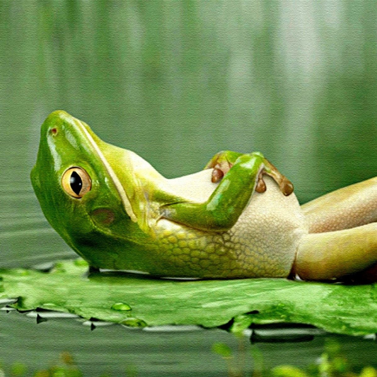 Frog said to describe its home through song | Mach Principle
