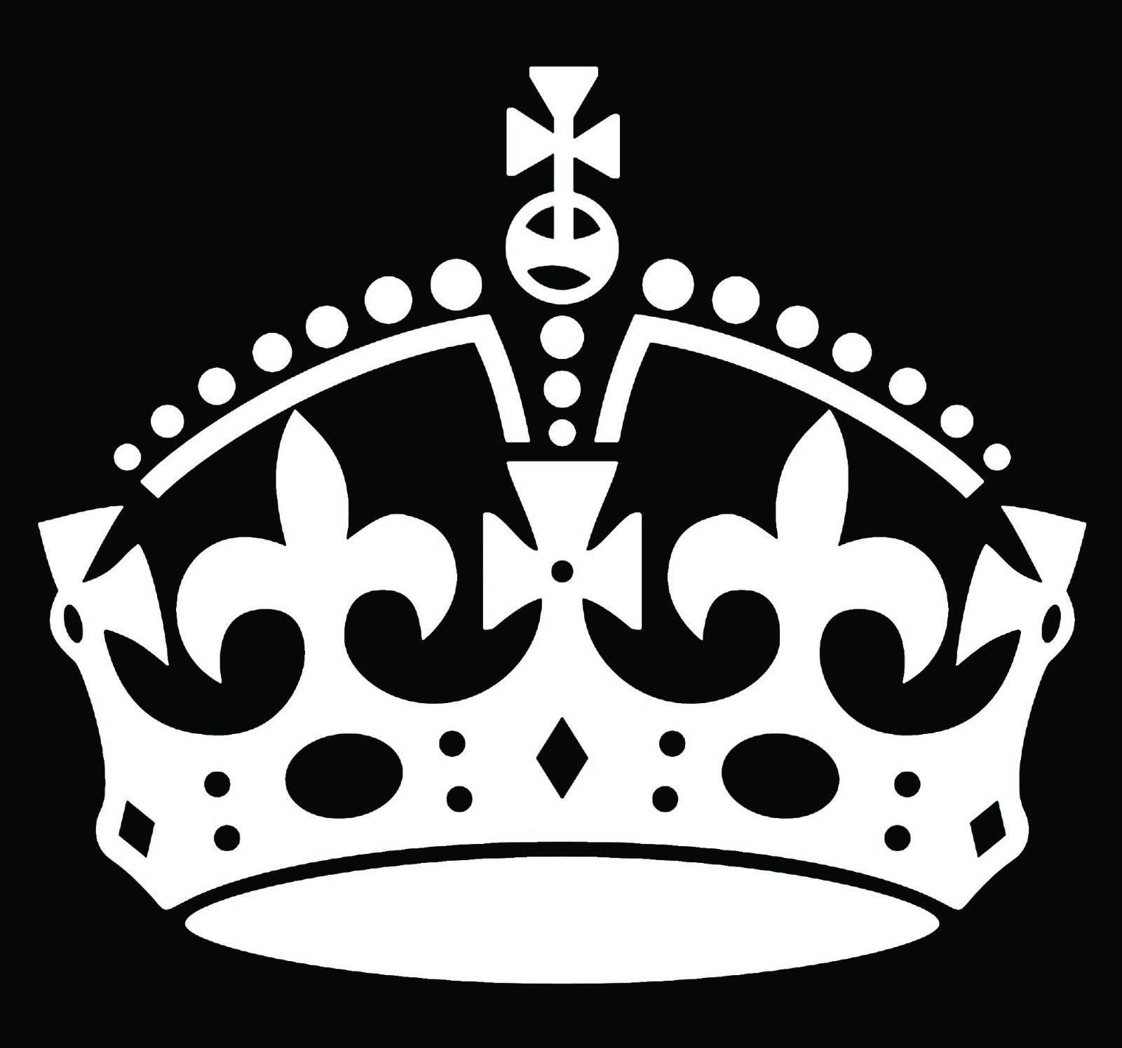 Displaying Keep Calm And Carry On Crown Vector Image | imagebasket.net