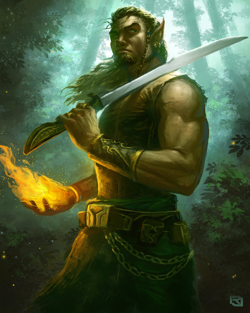 Wood Elf by Rob-Joseph on DeviantArt