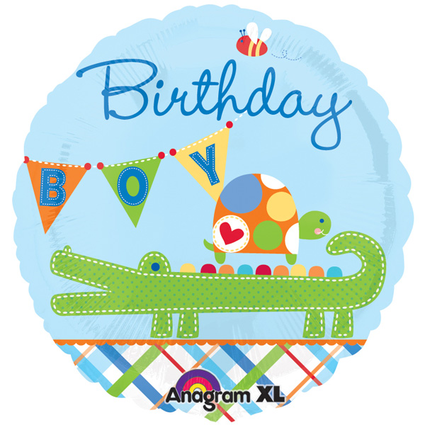 Mud Pie Birthday Boy Alligator Bib at Birthday Direct