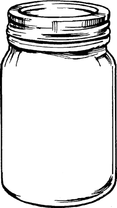 Mason Jar Vector - ClipArt Best