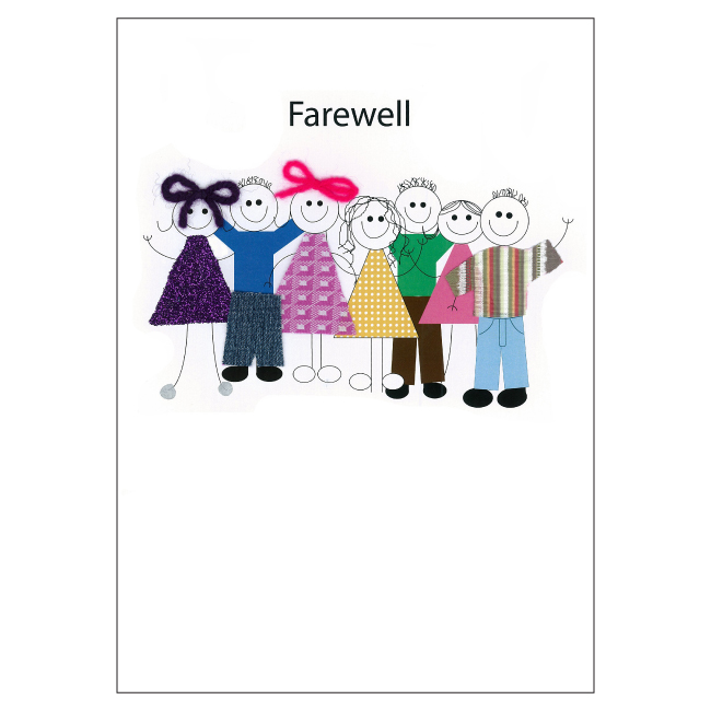 Large Card : Farewell | The Card King