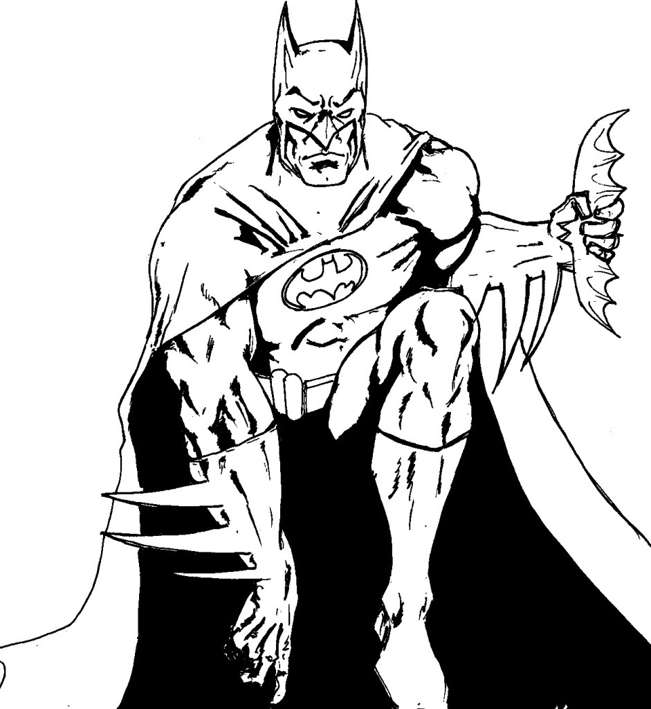 Batman- Lineart Photo by CoolerKing | Photobucket