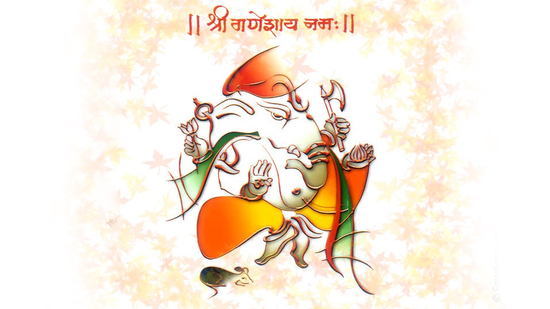 Shri Ganesh Colorful Wallpapers - 1920x1080 - 332541