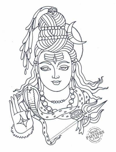 Lord Shiva | DesiPainters.com