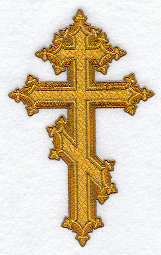 Machine Embroidery Designs at Embroidery Library! - Orthodox Cross