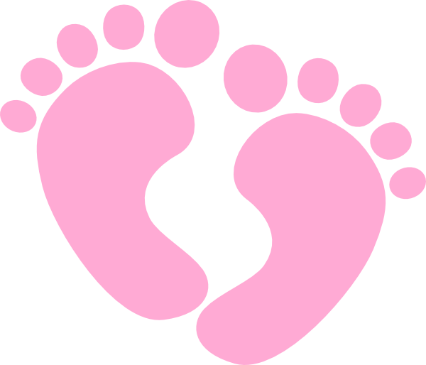 Baby Feet Clip Art at Clker.com - vector clip art online, royalty ...
