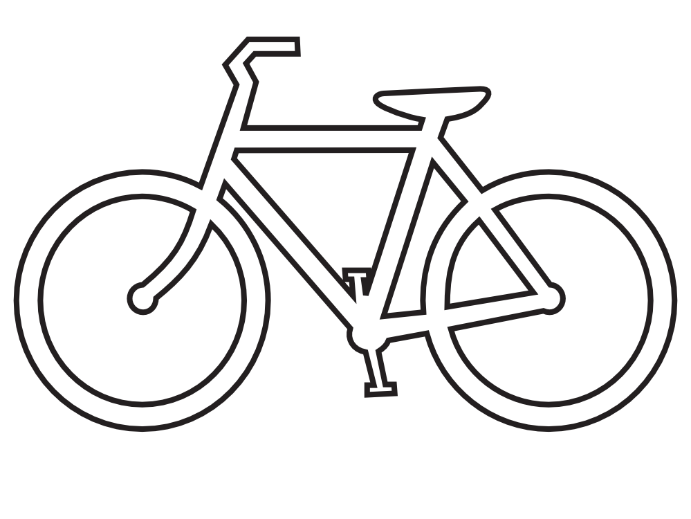 bike-clip-art-black-and-white- ...
