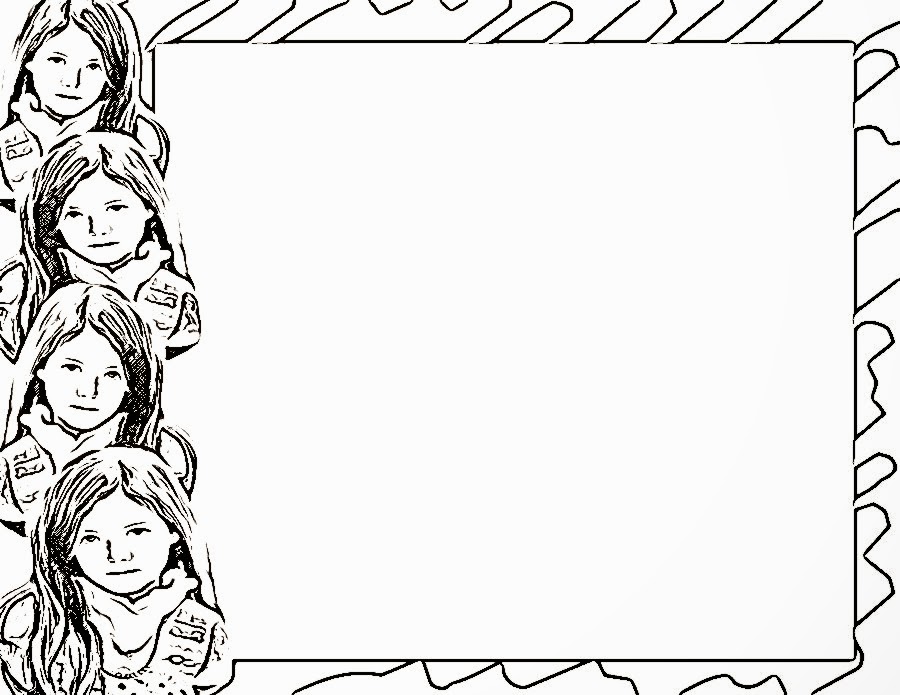 Christian Images In My Treasure Box: Cool Borders - People