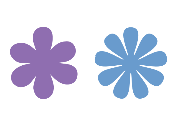 Word Families Flower Petal Template - NextInvitation Templates
