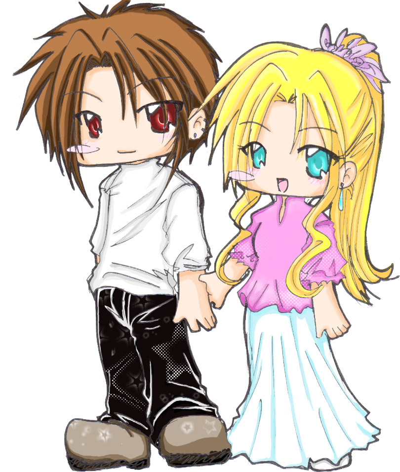 deviantART: More Like Ps: chibi's couple by RanNiwa
