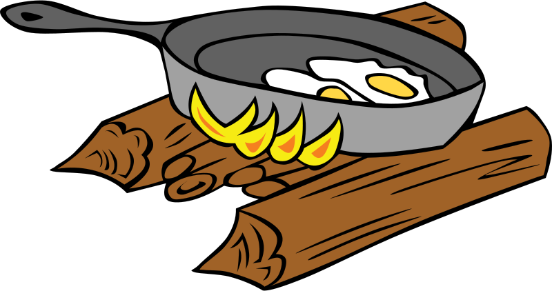 Free Campfire Cooking Clip Art