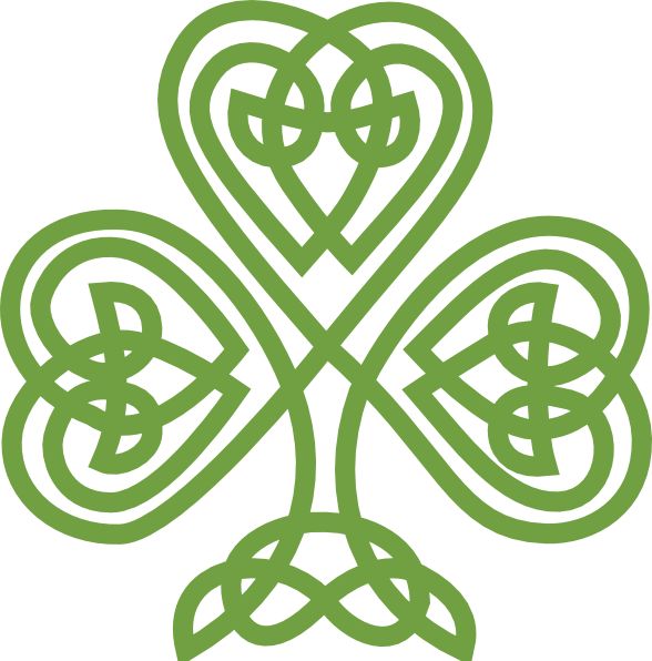 celtic-shamrock-hi.png (588×596) | Project: Celtic Illustrations | Pi…