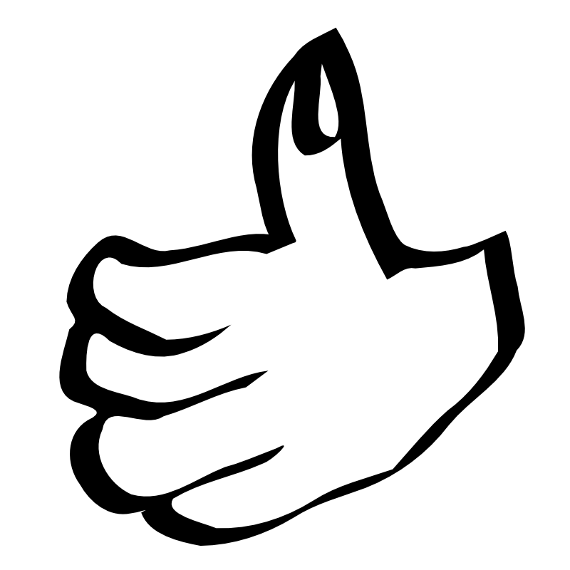 Clipart - Thumb up