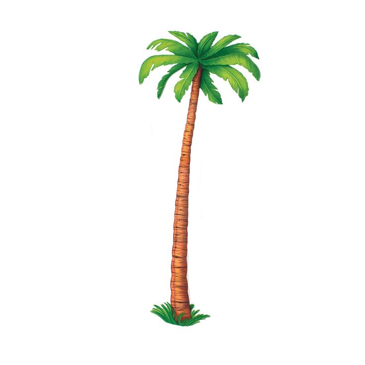 Jointed Palm Tree Cutout Tattoo