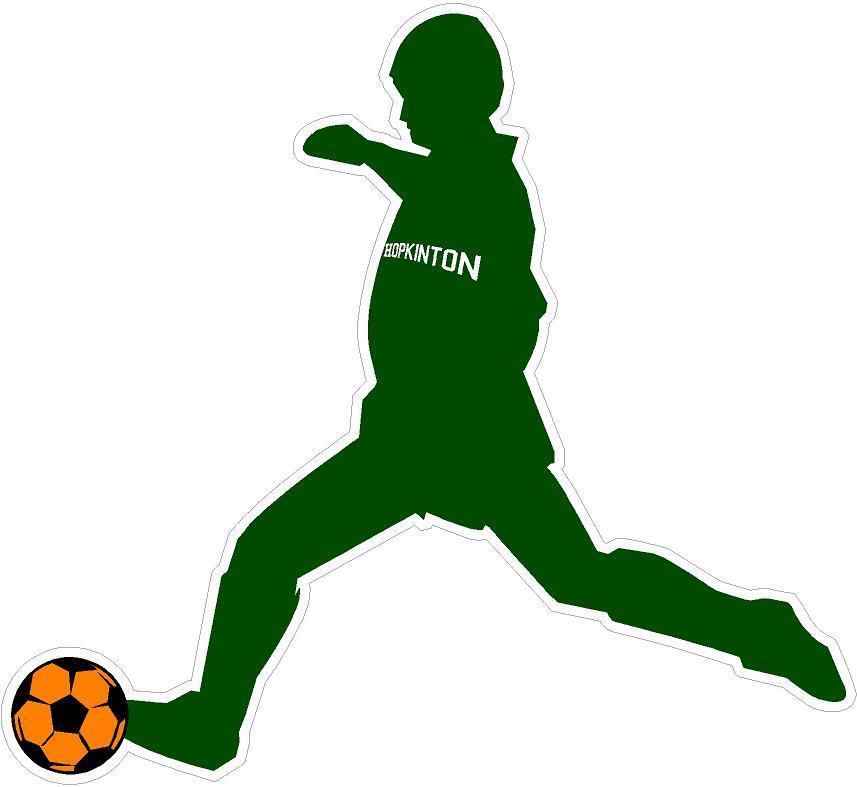 Hopkinton Youth Soccer — HYS Boy Soccer Player Decal/Sticker