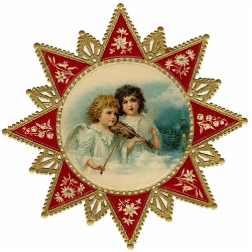 Victorian Christmas Ornament Acrylic Cut Out | Zazzle