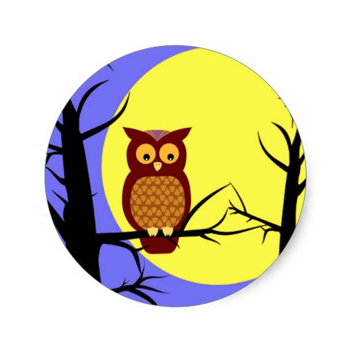 Nocturnal Animals Stickers, Nocturnal Animals Sticker Designs