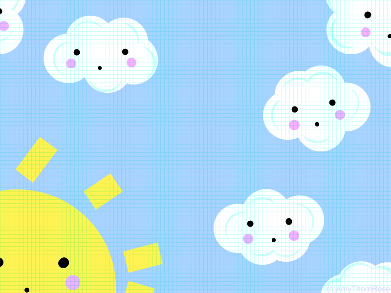 Sunshine Desktop Wallpaper by AmyThornRose on deviantART
