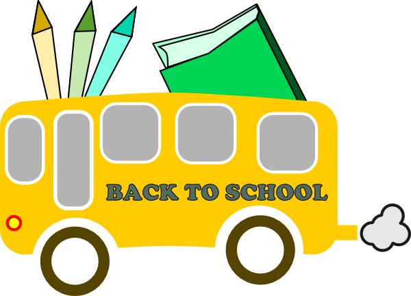 School Bus clip art - vector clip art online, royalty free ...