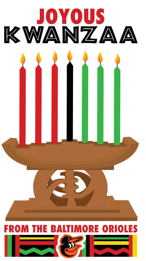 Baltimore Orioles on Twitter: "Joyous Kwanzaa from the Baltimore ...