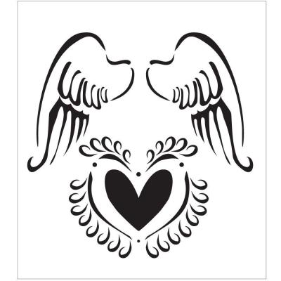FolkArt Angel Wings Painting Stencils-30598 at The Home Depot
