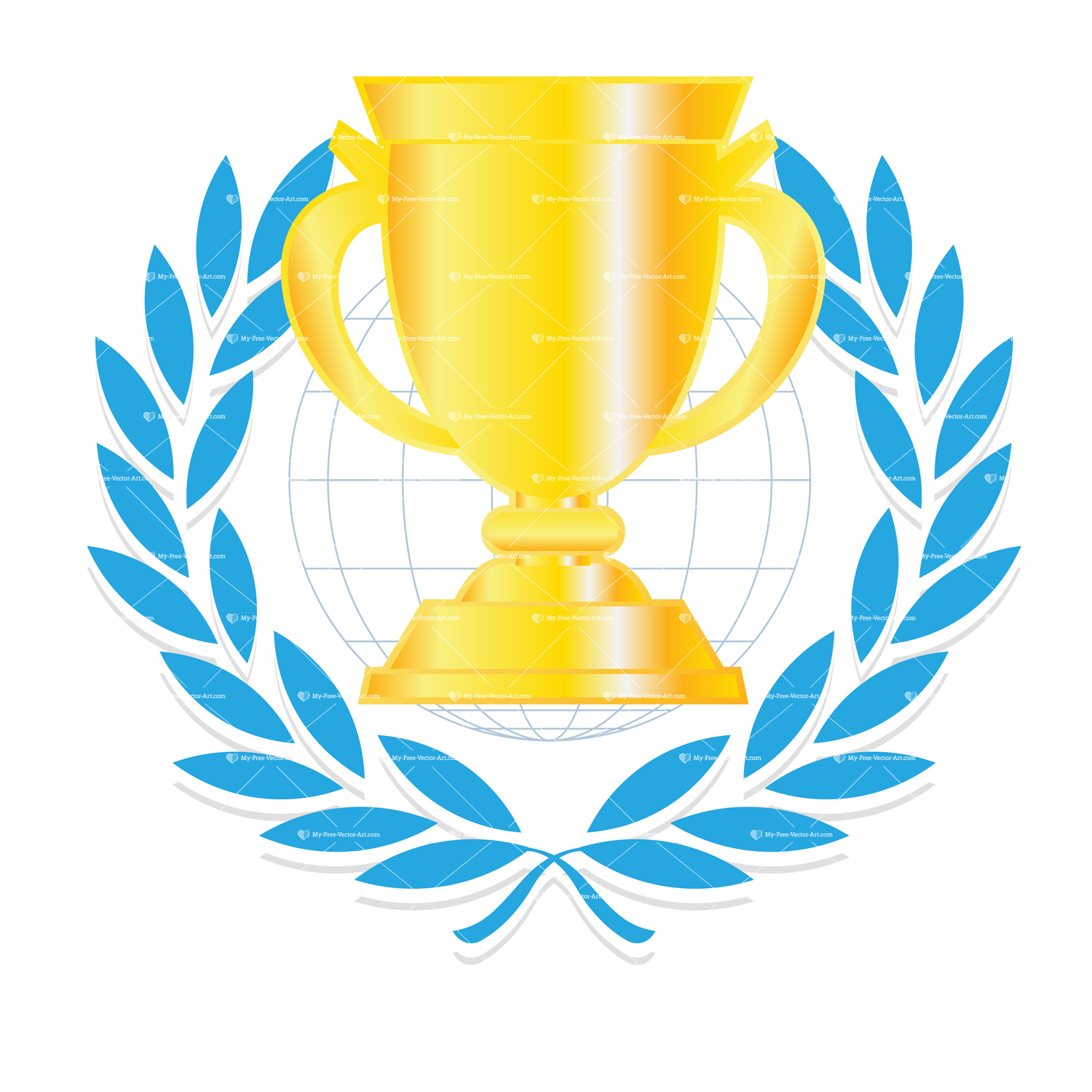 Images For > Trophy Clipart