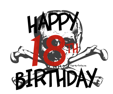 happy 18 birthday graphics and comments