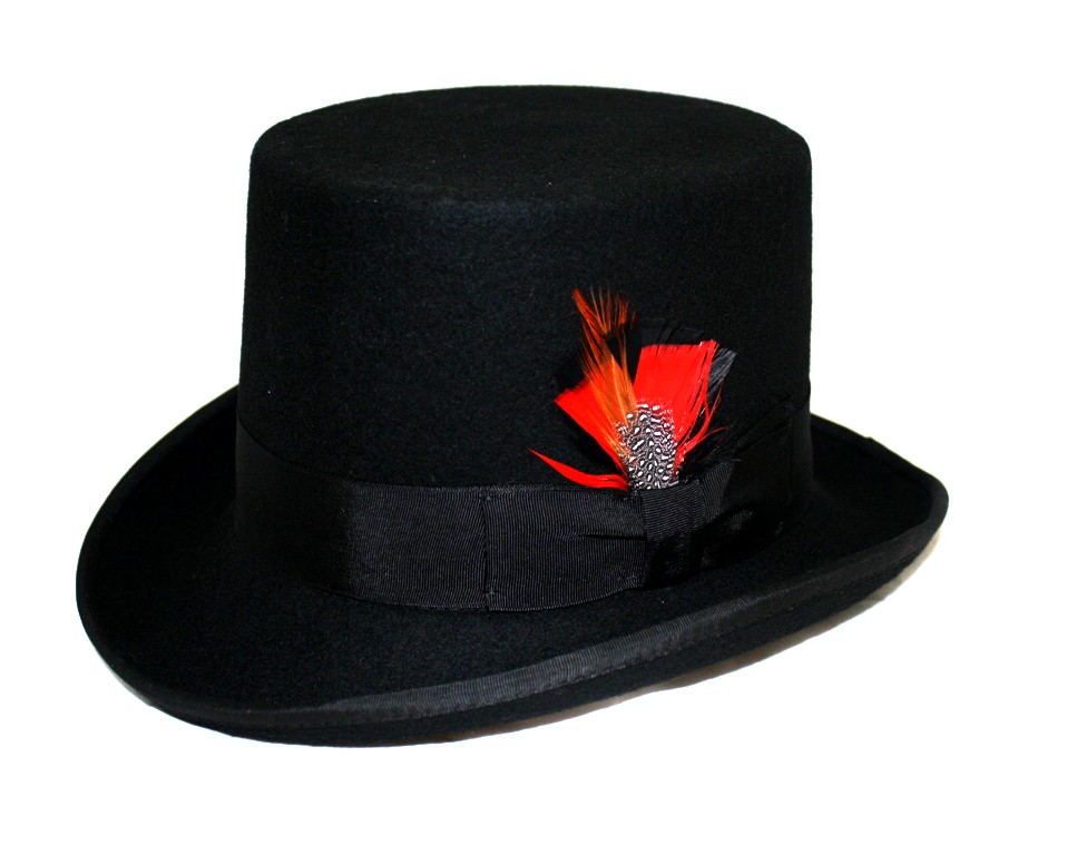 Ferrecci Black Short Top Hats - Hats - ClipArt Best - ClipArt Best