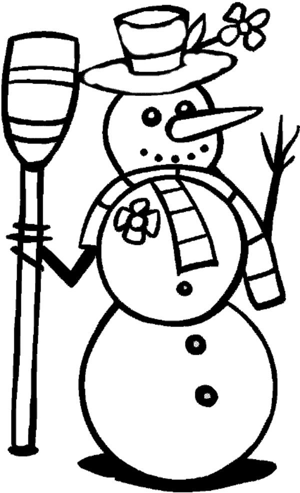 Winter Coloring Pages Free 3 | Free Printable Coloring Pages