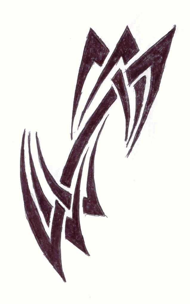 Tribal design 5 colored by shwayness on deviantART