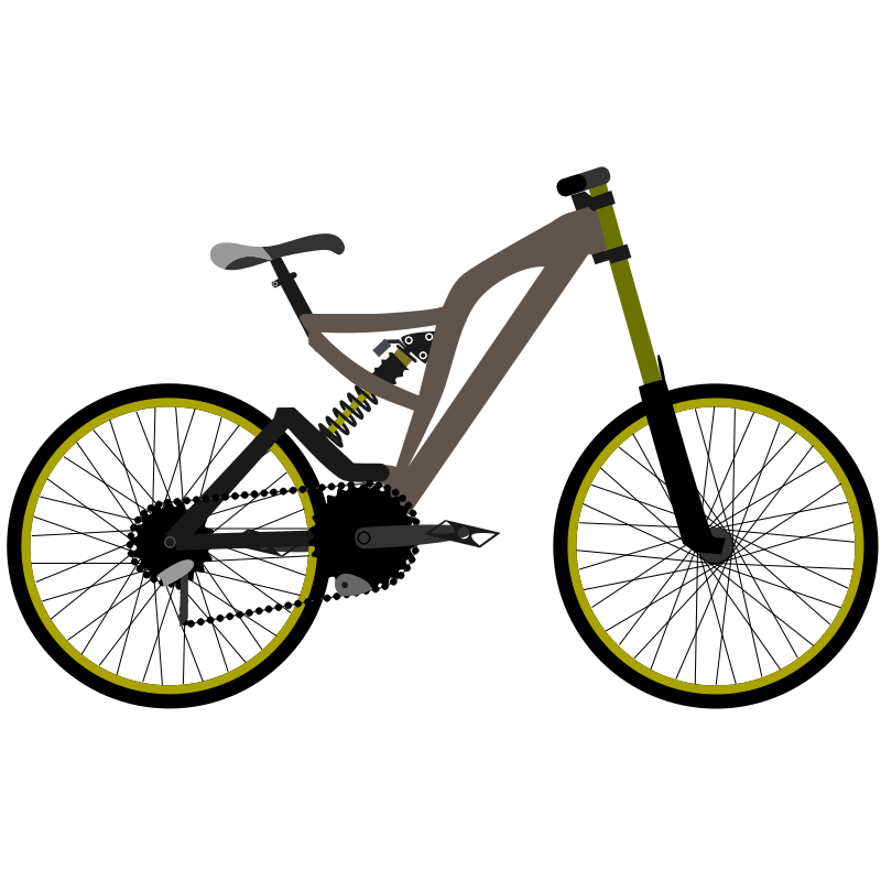 Clipart - Mountain bike
