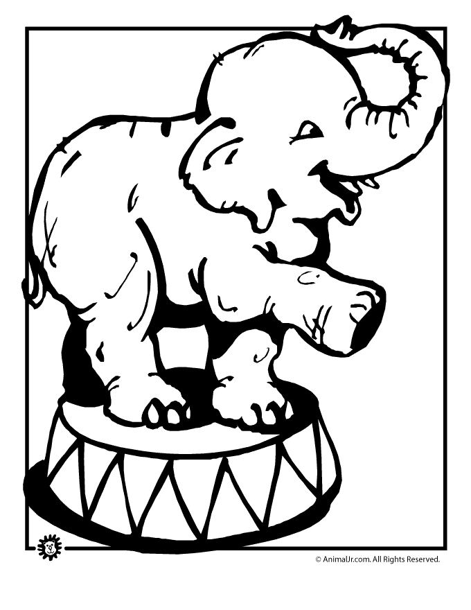 elefant Colouring Pages (page 3)
