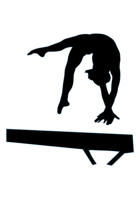 Pin by Ivet A on Gymnastics Silhouettes | Pinterest