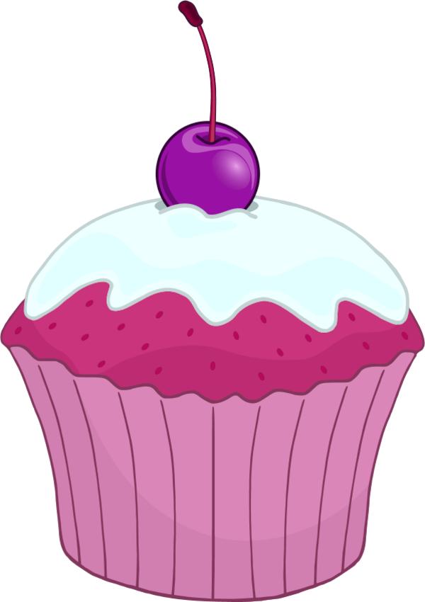 muffin cake - vector Clip Art