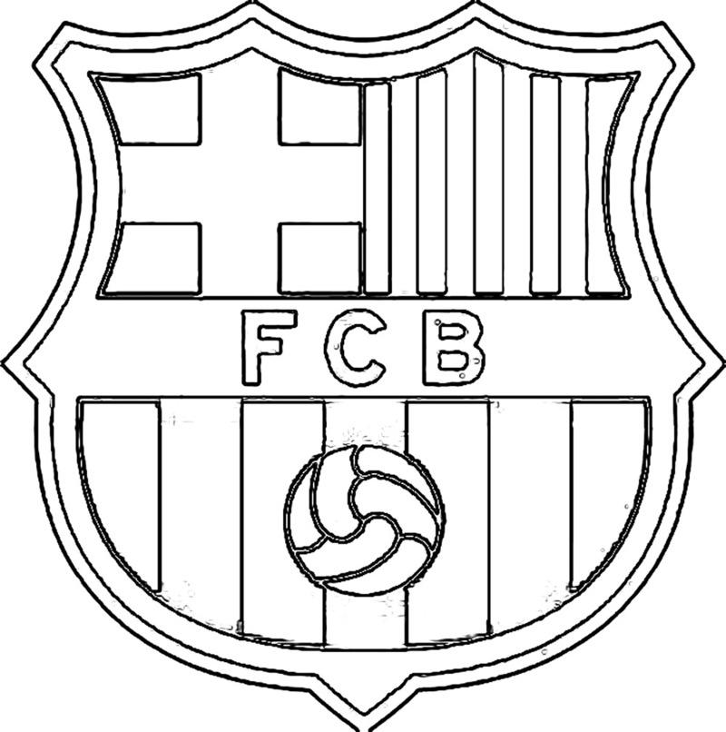 barcelona football coloring pages | Coloring Pages For Kids