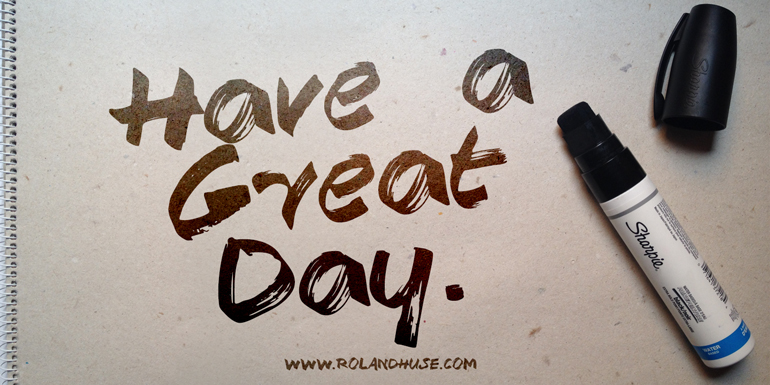Have a Great Day Font | dafont.com