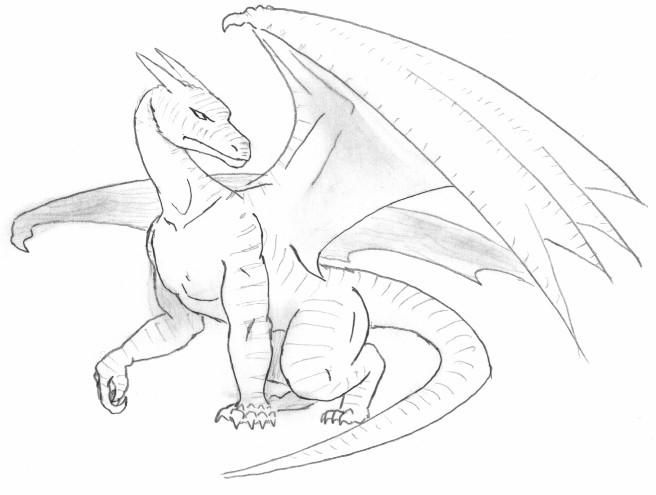 Simple Dragon | Dragons | Pinterest