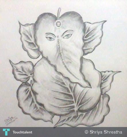 Shree Ganesh - Sketching | Shriya Shrestha | Touchtalent