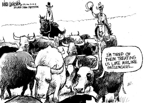 Mike Luckovich: Cattle - Mike Luckovich - Truthdig