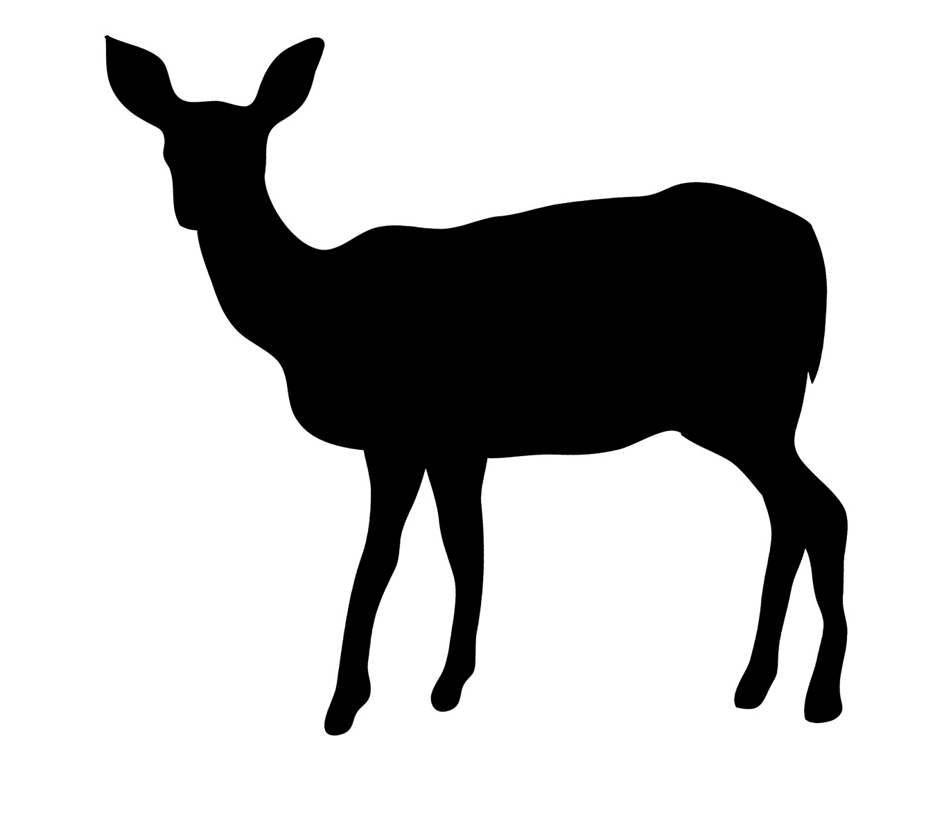 Deer Silhouette - ClipArt Best