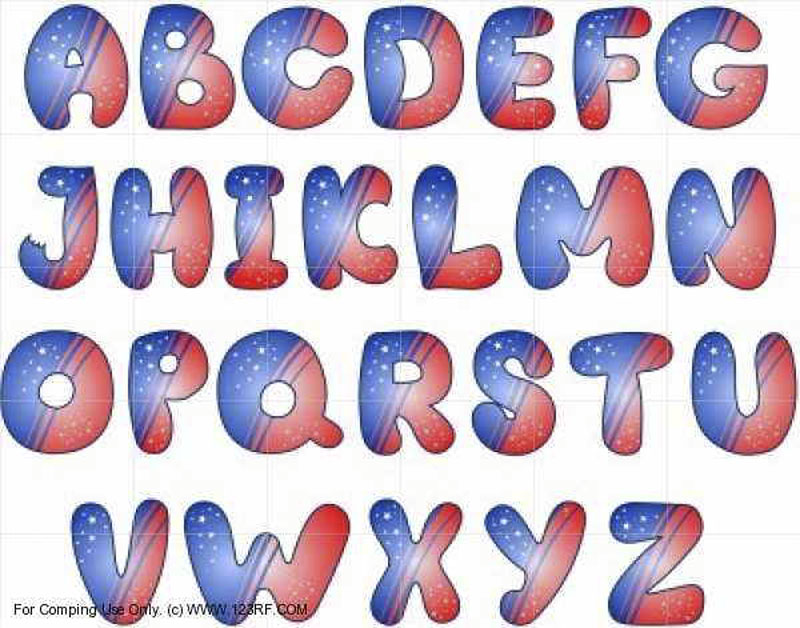 AMerican Graffiti Alphabet Letters – American Style Graffiti ...